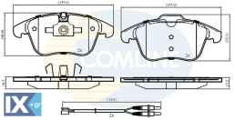 ΣΕΤ ΔΙΣΚΟΦΡΕΝΑ ΕΜΠΡ. PEUGEOT  CBP22002 1609253180 1610103780 1610103880 425403 425424 4254A7 E172294 1609253180 1610103780 1610103880 425403 425424 4254A7 E172294