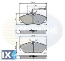 ΣΕΤ ΔΙΣΚΟΦΡΕΝΑ ΕΜΠΡ. CITROEN-FIAT-PEUGEO  CBP2219 1611458080 425116 425117 425451 9945788 E172031 E172514 425116 425117 425451 9945788 E172031 71752980 71770972 77362212 9945788