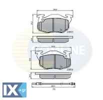 ΣΕΤ ΔΙΣΚΟΦΡΕΝΑ ΕΜΠΡ. CITROEN-PEUGEOT-REN  CBP2258 425036 425043 425049 425050 425051 425052 425069 425072 425075 425076 425088 425097 425137 425147 425483 425498 7701202217 7701202475 7701202847 77012