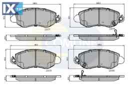 ΣΕΤ ΔΙΣΚΟΦΡΕΝΑ ΕΜΠΡ. FORD  CBP31108 1135167 1318139 1415166 1465166 4053306 4077636 YC152K021AC YC1J2K021AA YC1J2K021AB YC1J2K021AC