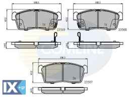 ΣΕΤ ΔΙΣΚΟΦΡΕΝΑ ΕΜΠΡ. SUZUKI  CBP31113 04465B1050 410604A00B 0449197402 5521076G01000 5581060J00 5581076A00 5581076A01 5581076A02 5581076A10 5581076A11 5581080G01 5581080G02 5581080G04 55810M68K00 5581