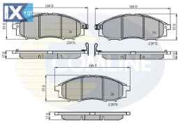 ΣΕΤ ΔΙΣΚΟΦΡΕΝΑ ΕΜΠΡ. NISSAN  CBP31193 410607Z025 41060VK190 D1060VK100 D1060VK190