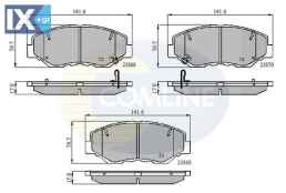 ΣΕΤ ΔΙΣΚΟΦΡΕΝΑ ΕΜΠΡ. HONDA  CBP31194 45022S9AA01 45022S9AE50 45022S9AE60 45022SDAA00 45022SDAA10 45022SDCA10