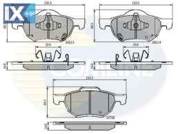 ΣΕΤ ΔΙΣΚΟΦΡΕΝΑ ΕΜΠΡ. HONDA  CBP31195 45022SEAE01 45022SEAEZ1