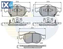 ΣΕΤ ΔΙΣΚΟΦΡΕΝΑ ΕΜΠΡ. TOYOTA  CBP31249 0446505050 0446505070 0446505080 0446505090 446505050 446505070 446505080 446505090