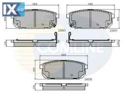 ΣΕΤ ΔΙΣΚΟΦΡΕΝΑ ΟΠΙΣΘ. KIA  CBP31288 583023ED00 583023EE00