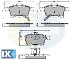 ΣΕΤ ΔΙΣΚΟΦΡΕΝΑ ΕΜΠΡ. OPEL  CBP31307 1605080 1605099 1605177 1605252 1605456 1605992 1605996 1605997 1605998 193192578 93176115 93176429 93179707 93179708 93181189 93186713 93189697 93189698 93191893 9