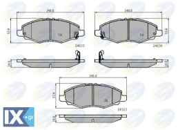 ΣΕΤ ΔΙΣΚΟΦΡΕΝΑ ΕΜΠΡ. TOYOTA  CBP31508 044650K130