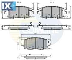 ΣΕΤ ΔΙΣΚΟΦΡΕΝΑ ΕΜΠΡ. HYUNDAI-KIA  CBP31519 581011GA00 581011GE00 581011JA10