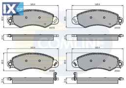 ΣΕΤ ΔΙΣΚΟΦΡΕΝΑ ΕΜΠΡ. LDV  CBP31544 545990001 545990027