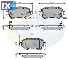 ΣΕΤ ΔΙΣΚΟΦΡΕΝΑ ΟΠΙΣΘ. OPEL  CBP31551 1605086 1605122 1605128 1605233 1605625 1605967 1605995 93169143 93170602 93176118 93179164 93188727 93190577 93193613 95507655 1605086 1605122 1605233 1605625 160