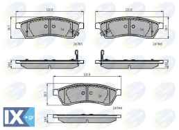 ΣΕΤ ΔΙΣΚΟΦΡΕΝΑ ΟΠΙΣΘ. CHEVROLET  CBP31568 96475028