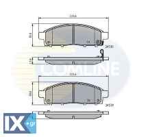 ΣΕΤ ΔΙΣΚΟΦΡΕΝΑ ΕΜΠΡ. MITSUBISHI  CBP31584 4605A198 4605A284 4605A623 4605B158 4605B233 MZ690356