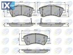 ΣΕΤ ΔΙΣΚΟΦΡΕΝΑ ΕΜΠΡ. TOYOTA  CBP31588 0446502190 0446502280 044650F010 044650F011 446502190 446502280