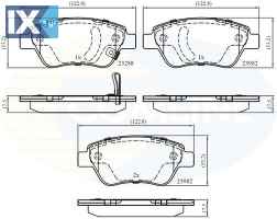 ΣΕΤ ΔΙΣΚΟΦΡΕΝΑ ΕΜΠΡ. OPEL  CBP31594 1605153 1605184 1605226 1605258 1605353 1605357 1605359 93167073 93169174 93169254 93189815 93191697 93191698 95513810 PC351110 1605153 1605184 1605226 1605258 1605