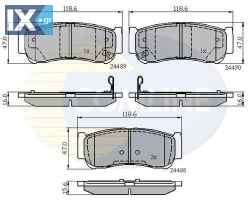 ΣΕΤ ΔΙΣΚΟΦΡΕΝΑ ΕΜΠΡ. HYUNDAI  CBP31714 583022BA00 583022BA20 583022BA40 583024AA00