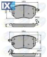ΣΕΤ ΔΙΣΚΟΦΡΕΝΑ ΕΜΠΡ. NISSAN  CBP31745 41060CA090 41060CA093 41060CG00J