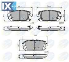 ΣΕΤ ΔΙΣΚΟΦΡΕΝΑ ΟΠΙΣΘ. KIA  CBP31757 583021DA00 583021DE00