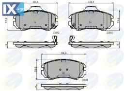 ΣΕΤ ΔΙΣΚΟΦΡΕΝΑ ΕΜΠΡ. HYUNDAI-KIA  CBP31774 581013KA01