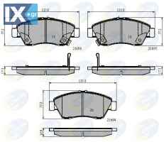 ΣΕΤ ΔΙΣΚΟΦΡΕΝΑ ΕΜΠΡ. HONDA  CBP32009 06450S5AE50 45022504V10 45022S04V10 45022S04V11 45022S04V12 45022S5AE50 45022S5AG00 45022S5BJ00 45022SO4V10 45022SO4V11 45022SO4V12 45022SR3V00 45022SR3V01 45022SR