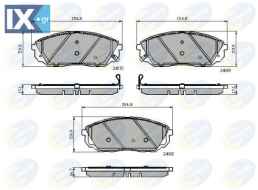 ΣΕΤ ΔΙΣΚΟΦΡΕΝΑ ΕΜΠΡ. KIA  CBP32013 581013EE00 581013EE01