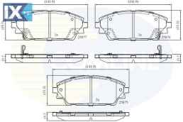 ΣΕΤ ΔΙΣΚΟΦΡΕΝΑ ΕΜΠΡ. MAZDA  CBP32242 BHY13328ZA BHY1338ZA