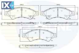 ΣΕΤ ΔΙΣΚΟΦΡΕΝΑ EMΠΡ.FORD  CBP32275 UCYE3323Z UCYE333Z 1723410 1723538 AB312001AB AB312L361AB UCYE3323Z UCYE3323ZA UCYR3323ZA