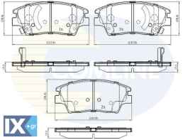ΣΕΤ ΔΙΣΚΟΦΡΕΝΑ ΕΜΠΡ.  SSANGYONG  CBP32322 48130350B0