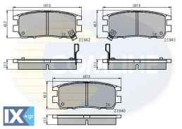 ΣΕΤ ΔΙΣΚΟΦΡΕΝΑ ΟΠΙΣΘ. MITSUBISHI  CBP3233 MB858463 MR205269 MR389571 MR389572 MZ690009 MZ690009EU MZ690170 MZ690344 X3516004