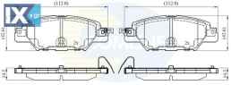 ΣΕΤ ΔΙΣΚΟΦΡΕΝΑ ΟΠΙΣΘ. MAZDA  CBP32416 KAY02648Z KAY0268Z