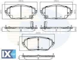 ΣΕΤ ΔΙΣΚΟΦΡΕΝΑ ΕΜΠΡ.  TOYOTA  CBP32438 04465F4010 04465F4020