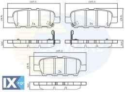 ΣΕΤ ΔΙΣΚΟΦΡΕΝΑ ΟΠΙΣΘ.NISSAN-RENAULT-SUZU  CBP32445 D40601BN0A D40601MB0A D4M601BN0A D4M60EG50C 040604BA0B AY060NS048 AY060NS053 AY060NS055 AY060NS057 AY060NS059 AY060NS060 AY060NS53 AY060NS907 D40601G