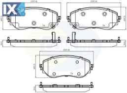 ΣΕΤ ΔΙΣΚΟΦΡΕΝΑ EMΠΡ. MERCEDES  CBP32457 4704205300 A4704205300