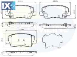 ΣΕΤ ΔΙΣΚΟΦΡΕΝΑ ΕΜΠΡ. ΚΙΑ  CBP32526 58101G6A30 58101G6A40