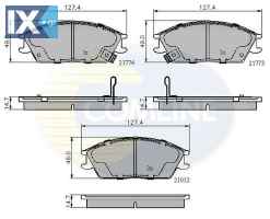 ΣΕΤ ΔΙΣΚΟΦΡΕΝΑ ΕΜΠΡ. HΥUNDAI  CBP3253 45022SA6600 45022SA6N50 45022SA6N52 581011CA00 5810122A00 5810122A10 5810124B00 5810124C00 5810125A10 5810128A10 5820228A00