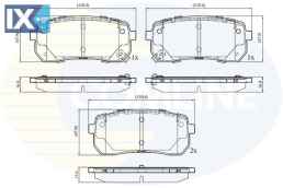 ΣΕΤ ΔΙΣΚΟΦΡΕΝΑ ΟΠΙΣΘ. ΚΙΑ  CBP32693 58302C5A00 58302C5A70 S58302C5A70