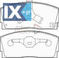 ΣΕΤ ΔΙΣΚΟΦΡΕΝΑ ΕΜΠΡ. DAIHATSU  CBP3325 0449187101 0449187103 0449187104 0449187109 0449187706 0449187708 0449187710 0449187712 0449187715 0449187721