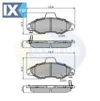 ΣΕΤ ΔΙΣΚΟΦΡΕΝΑ ΕΜΠΡ. FORD  CBP3393 1048308 1048310 1121667 1130753 94AB2K021AB