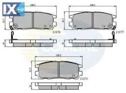 ΣΕΤ ΔΙΣΚΟΦΡΕΝΑ ΟΠΙΣΘ. OPEL-ISUZU  CBP3461 1605851 9192180 97039269 9739269 1605019 1605851 97039269 9739269