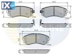 ΣΕΤ ΔΙΣΚΟΦΡΕΝΑ ΟΠΙΣΘ. NISSAN  CBP3484 410601N890 410602N290 410602N390 410602N391 410602N392 4106034Y90 410603N390 4106040F90 4106040F91 4106040F92 4106075F90 44060VB190 44060VB191 44060VC090 44060VC2