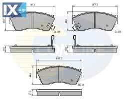 ΣΕΤ ΔΙΣΚΟΦΡΕΝΑ ΕΜΠΡ. SUZUKI  CBP3518 5520051810 5520051810000 5520051811000 5520060870 5520062840 5520062860 5520086810 5520086830 5525060B80 5525160B80 5530086810 5530086820 5520060B11 5520061880