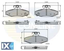 ΣΕΤ ΔΙΣΚΟΦΡΕΝΑ ΟΠΙΣΘ. SSANGYONG  CBP3586 4841305000 48413050A0 48413050A0