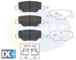 ΣΕΤ ΔΙΣΚΟΦΡΕΝΑ ΟΠΙΣΘ. TOYOTA  CBP36010 044660F010 044660F011
