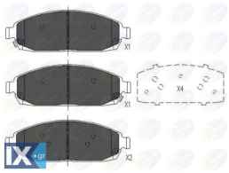 ΣΕΤ ΔΙΣΚΟΦΡΕΝΑ ΕΜΠΡ. JEEP  CBP36028 05080868AA 05080868AB 05080868AC