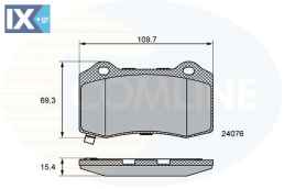 ΣΕΤ ΔΙΣΚΟΦΡΕΝΑ ΟΠΙΣΘ. CHRYSLER-DODGE  CBP36065 68003610AA 68003610AB 68034993AA 68003610AA 68003610AB 68034993AA