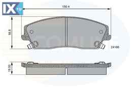 ΣΕΤ ΔΙΣΚΟΦΡΕΝΑ ΕΜΠΡ. CHRYSLER-DODGE  CBP36085 05142555AA 5142555AA 05142555AA 5142555AA