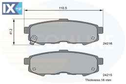 ΣΕΤ ΔΙΣΚΟΦΡΕΝΑ ΕΜΠΡ. MAZDA  CBP36088 LEY4263Z