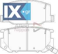 ΣΕΤ ΔΙΣΚΟΦΡΕΝΑ ΕΜΠΡ. TOYOTA  CBP3744