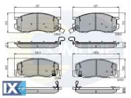 ΣΕΤ ΔΙΣΚΟΦΡΕΝΑ ΕΜΠΡ. TOYOTA  CBP3745 0446528350 0446528470 04465YZZCH
