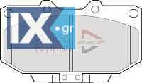 ΣΕΤ ΔΙΣΚΟΦΡΕΝΑ ΕΜΠΡ. NISSAN  CBP3765 4106074F90 4106074F91 4106074F92 4108030P26 4108040P27 D106074F92